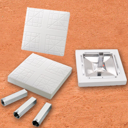 MacGregor Professional Bases with Anchor & Plugs 3/Set