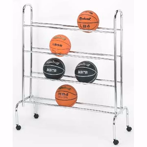 Markwort Metal Rack Basketball Carrier - Holds 16