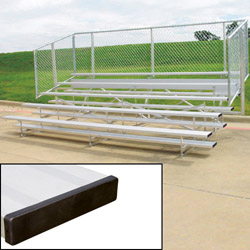 5 Row 15' Standard Bleacher (seats 50)
