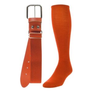 TCK Baseball Sock & Belt Combo