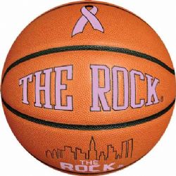 The Rock® Pink Ribbon Game Ball (28.5")