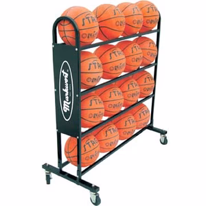 Markwort Basketball Trolley For 16 Balls